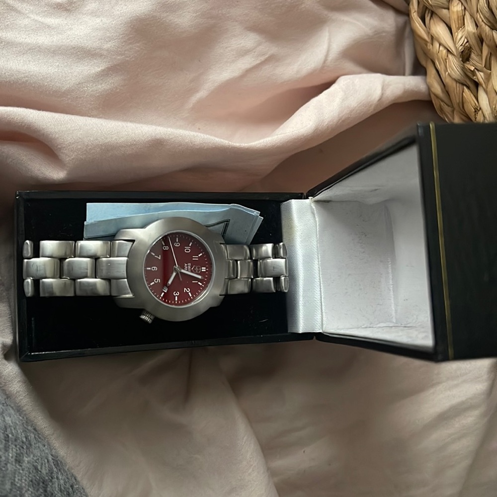 Swiss Army Victorinox Watch, cherry face